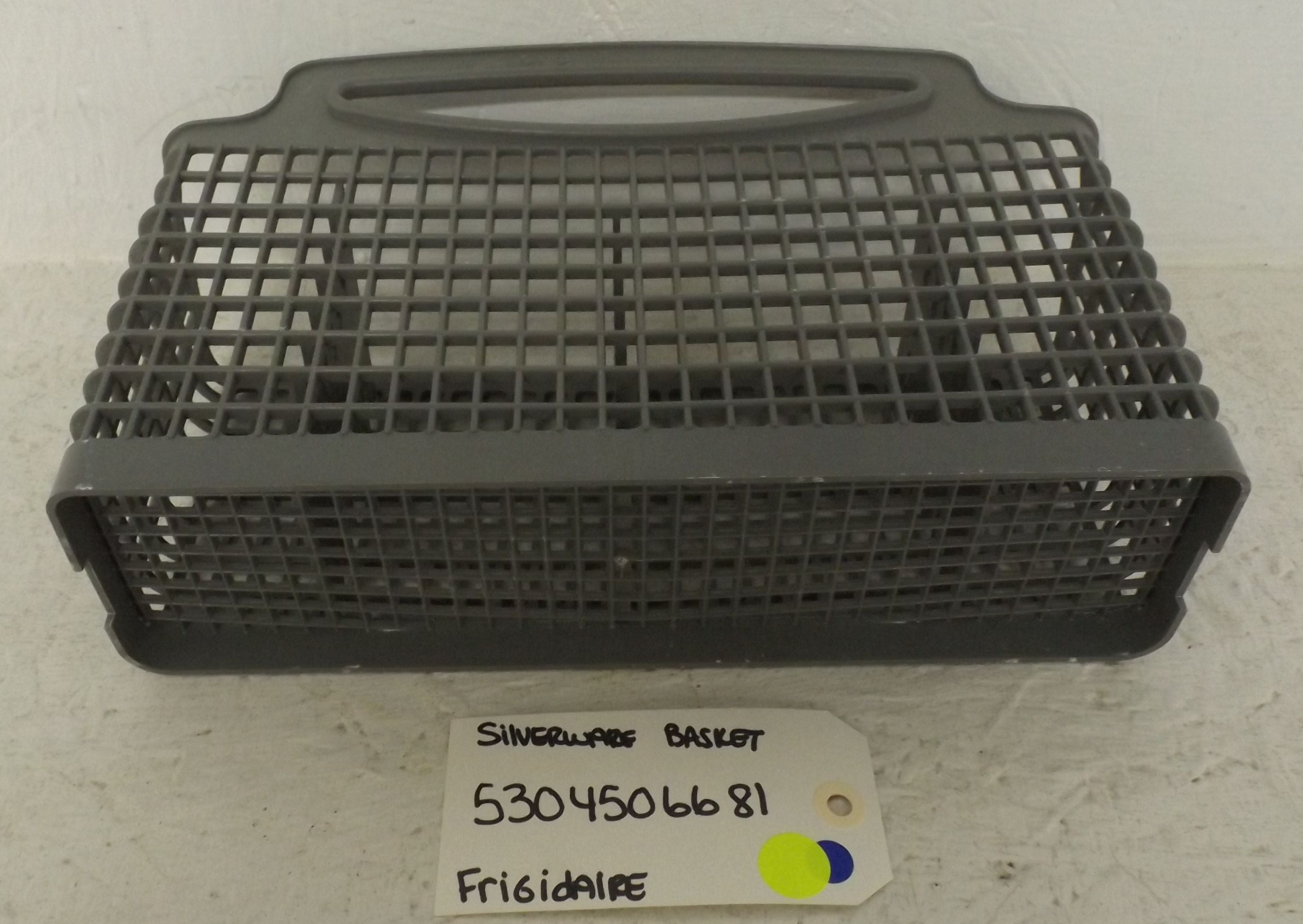 FRIGIDAIRE DISHWASHER 5304506681 SILVERWARE BASKET (USED) FRIGIDAIRE DISHWASHER 5304506681 SILVERWARE BASKET (USED)